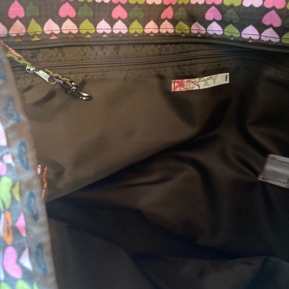 Roxy Tote nylon zipped carryall. NWOT - Picture 7 of 7